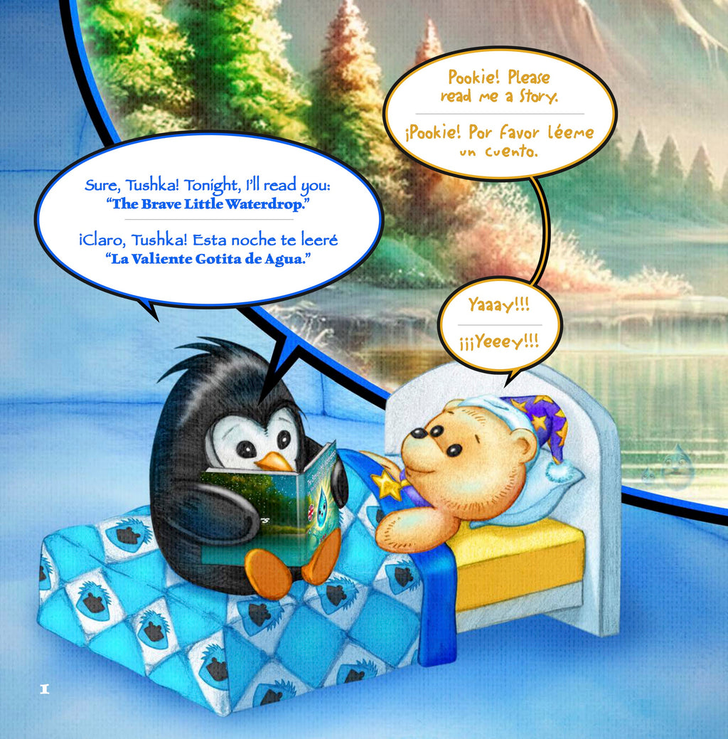 The Brave Little Waterdrop | La Valiente Gotita de Agua (Bilingual Storybook)